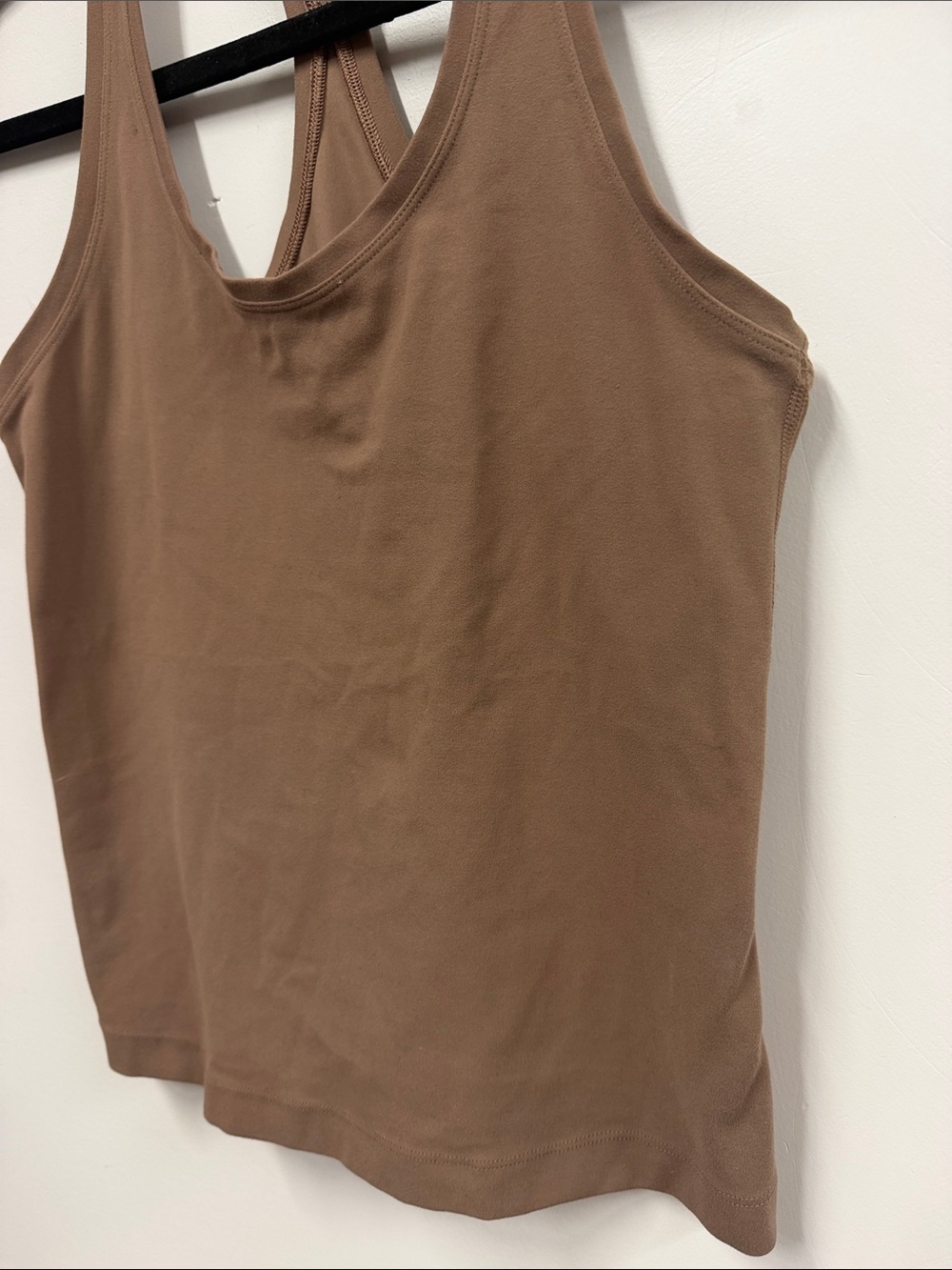 lululemon athletica Brown Racerback Tank Sports Bra Top 8 - Picture 2 of 4